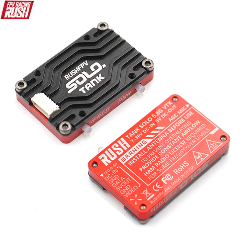 RUSH-tanque Solo 5,8G VTX, tra - Foxeer Reaper Extreme 2.5W Vtx reseña y precio
